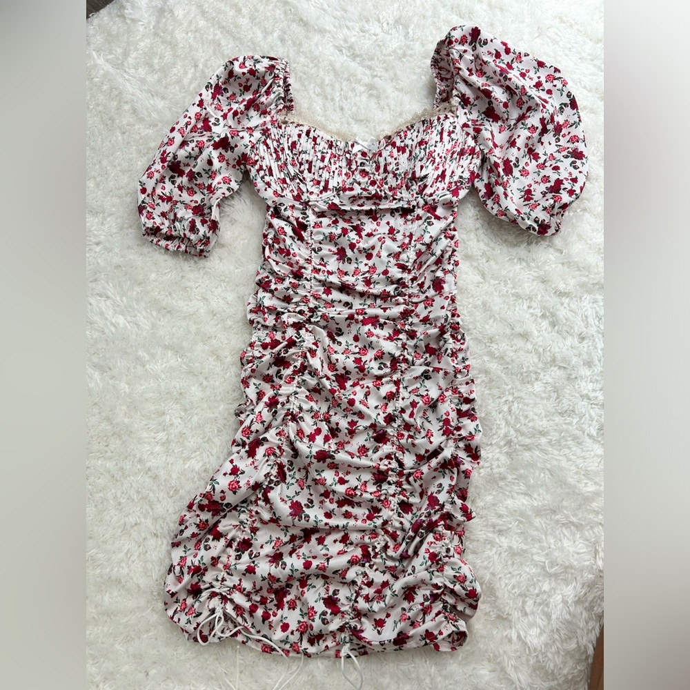 For Love and Lemons floral dress